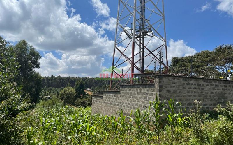 Developed Commercial Corner Plot For Sale In Kikuyu, Thogoto.