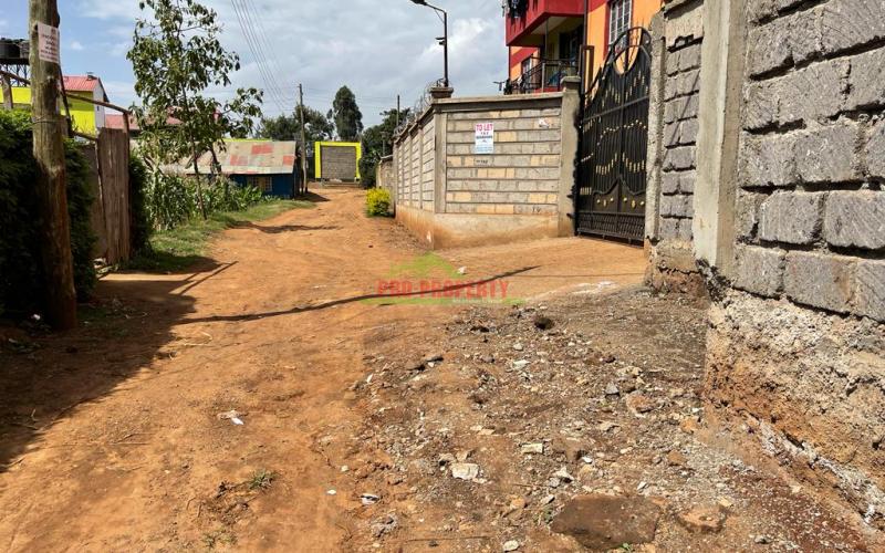 Commercial Plot For Sale In Kikuyu, Thogoto.