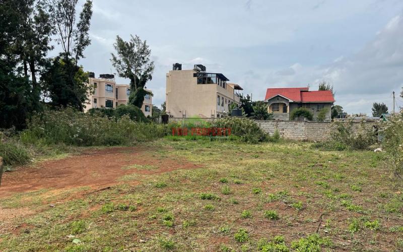 Prime Plot For Sale In Kikuyu, Thogoto.
