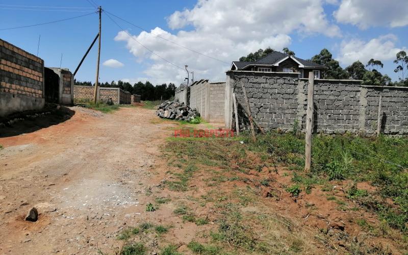 Prime Residential Plot For Sale In Kikuyu, Kamangu.