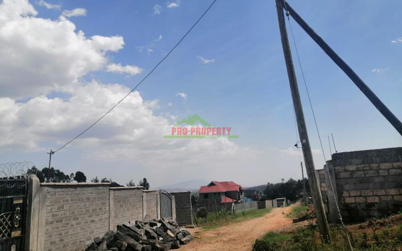 Prime Residential Plot For Sale In Kikuyu, Kamangu.