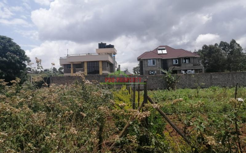 Prime Plots For Sale In Kikuyu, Gikambura.