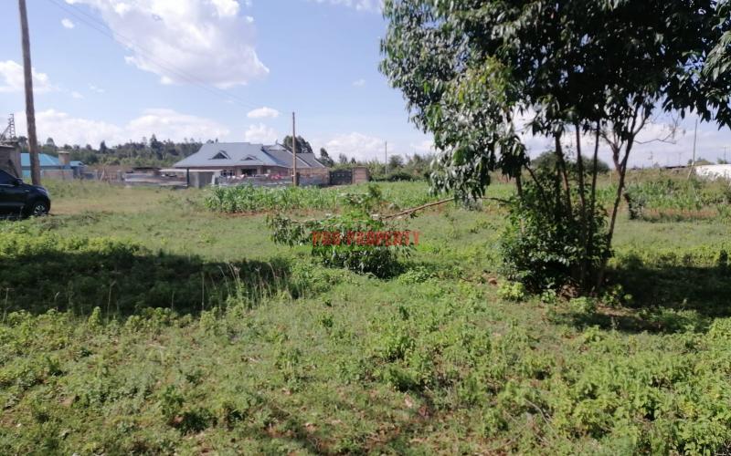 50 Ftx100 Ft Plot For Sale In Kikuyu, Lusigetti.