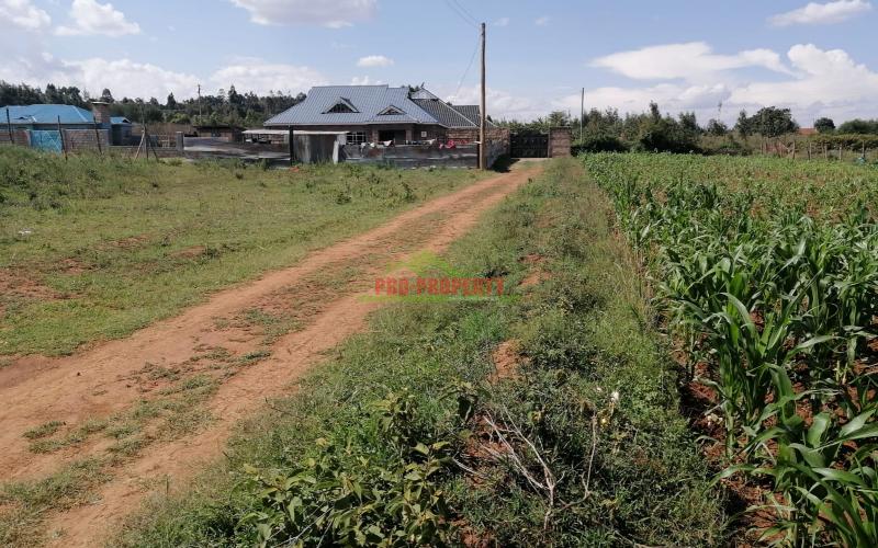 50 Ftx100 Ft Plot For Sale In Kikuyu, Lusigetti.