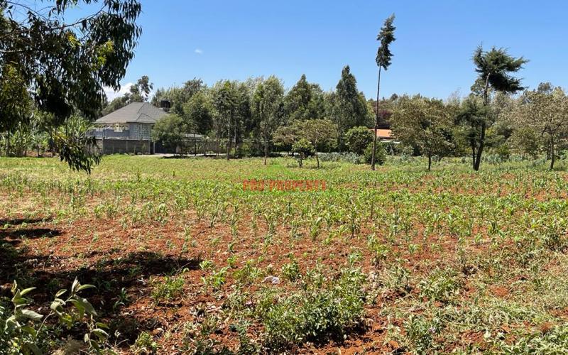 One Acre Land For Sale in Kikuyu, Lusigetti- Kiambu County.