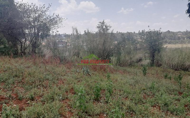 Prime Residetial Plot For Sale In Kikuyu, Gikambura.
