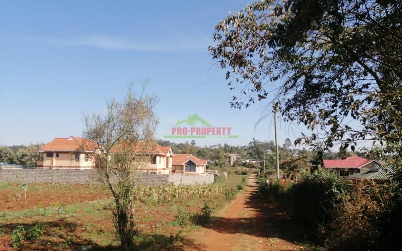 Prime Residential Plot For Sale In Kikuyu, Gikambura.