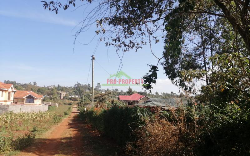 Prime Residential Plot For Sale In Kikuyu, Gikambura.