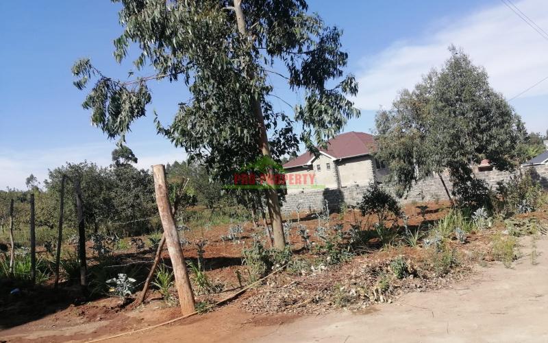 Prime 50x100ft Plot For Sale In Kikuyu,kamangu