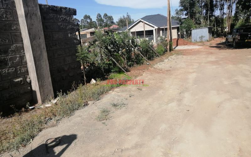Prime 50x100ft Plot For Sale In Kikuyu,kamangu