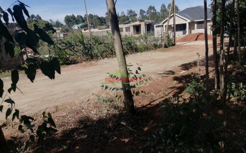 Prime 50x100ft Plot For Sale In Kikuyu,kamangu