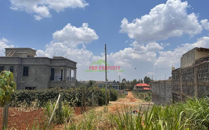 Residential Plot For Sale In Kikuyu, Gikambura Kiambu County.