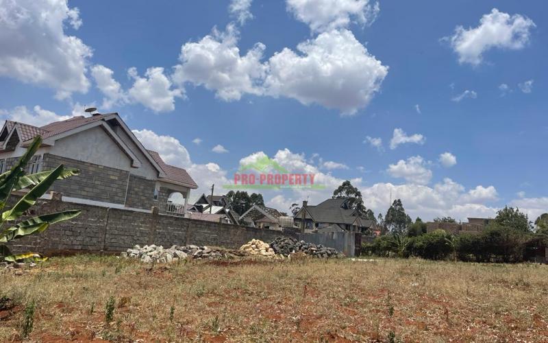 Residential Plot For Sale In Kikuyu, Gikambura Kiambu County.
