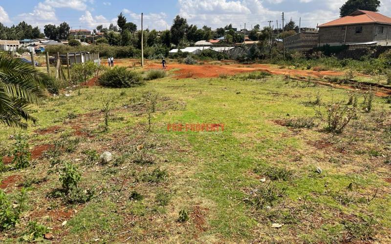 Commercial Plot For Sale Along Nairobi-nakuru Road In Limuru.