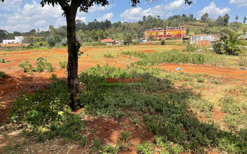 Commercial Plot For Sale Along Nairobi-nakuru Road In Limuru.