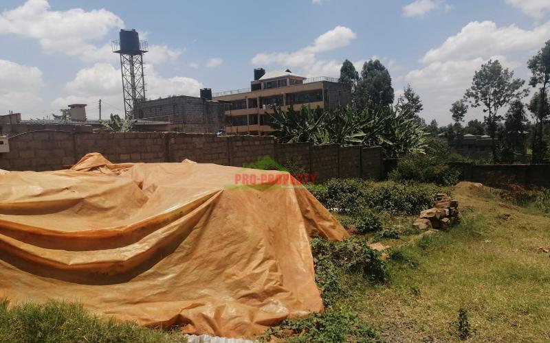 Prime Commercial Plot For Sale In Lower Kabete.