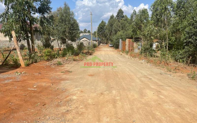 Amazing Plot For Sale In Kikuyu, Kamangu (migumoini Area).