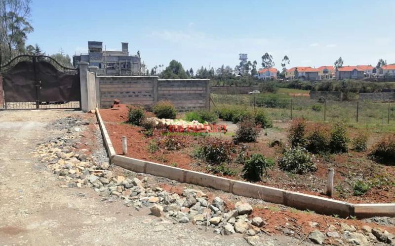 Residential Serviced Plots For Sale In A Controlled Gated Estate In Kikuyu, Gikambura.