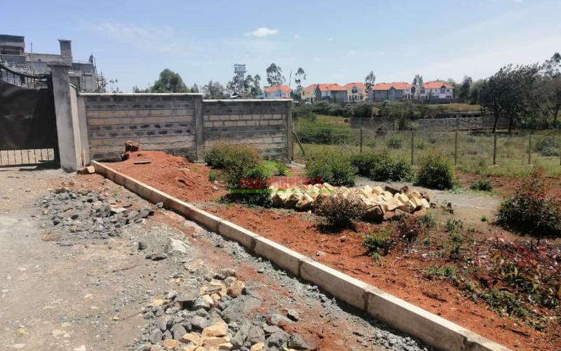 Residential Serviced Plots For Sale In A Controlled Gated Estate In Kikuyu, Gikambura.