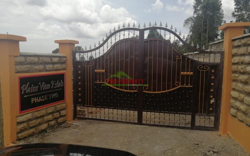 Residential Serviced Plots for Sale in a Controlled Gated Estate in Kikuyu, Gikambura.
