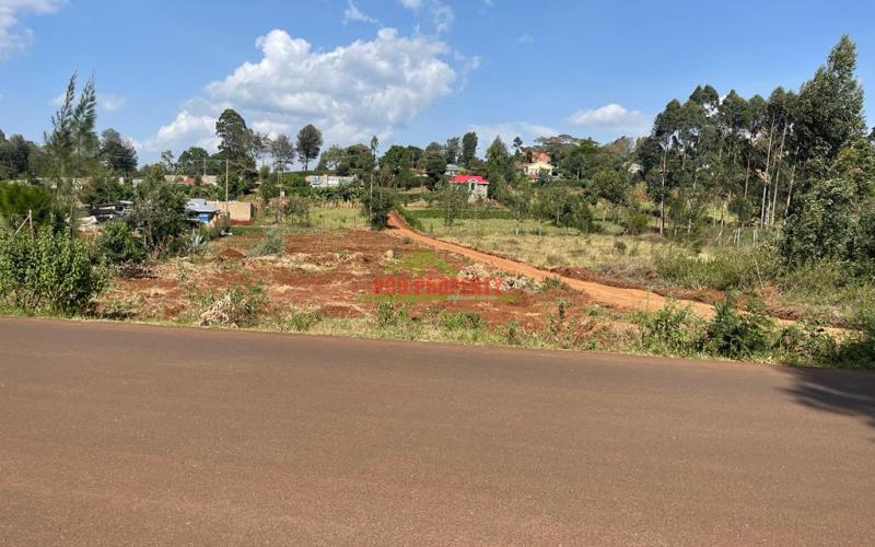 Prime Plot For Sale Touching Tarmac In Kikuyu, Ondiri.