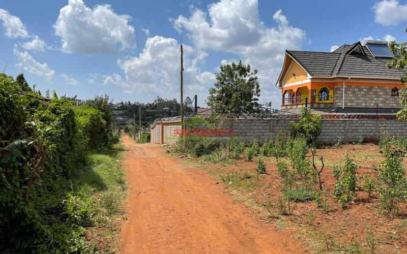 Prime Residential Plot For Sale In Kikuyu, Gikambura Kiambu County.