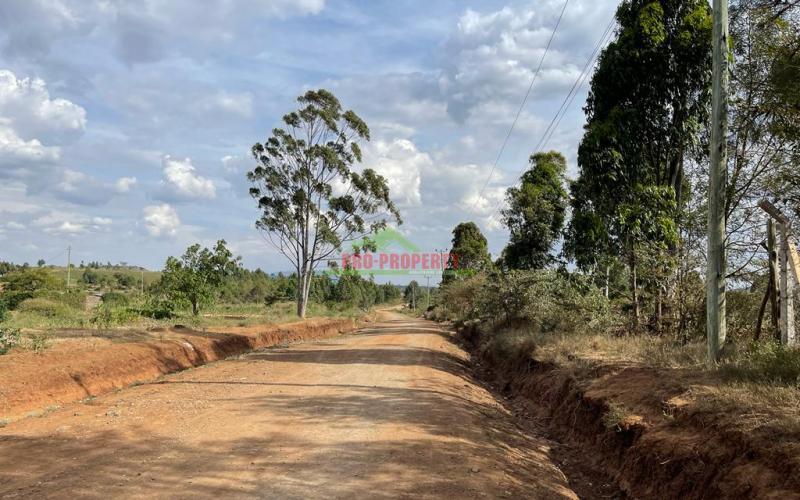 Plots For Sale In Kikuyu, Kamangu (nachu) Kiambu County.