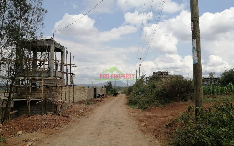 Prime Residential Plot For Sale In Kikuyu, Kamangu.