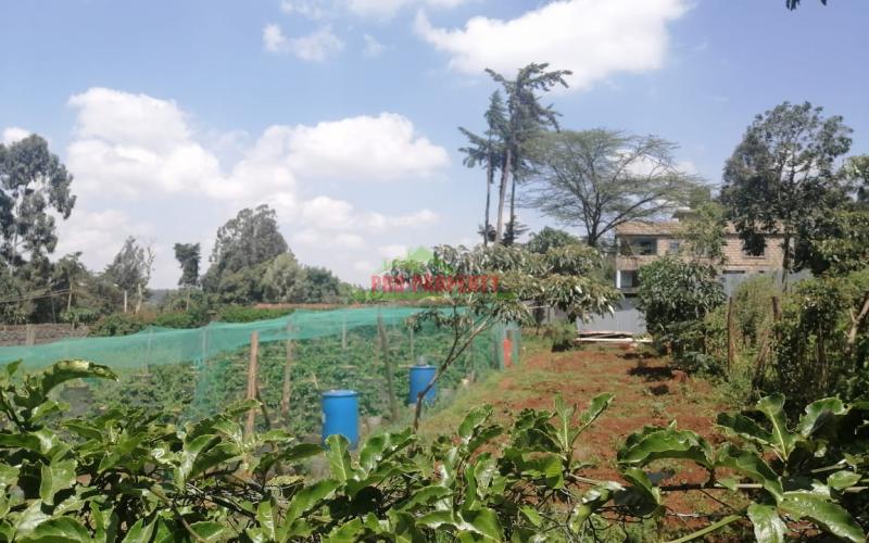 Plot For Sale In Kikuyu, Gikambura.