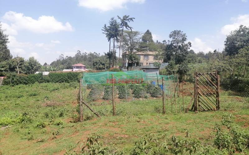 Plot For Sale In Kikuyu, Gikambura.