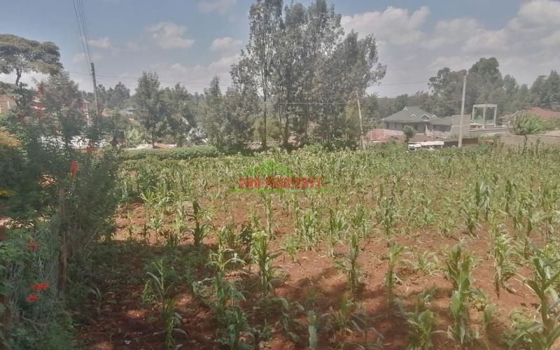 Plot For Sale In Kikuyu, Gikambura.