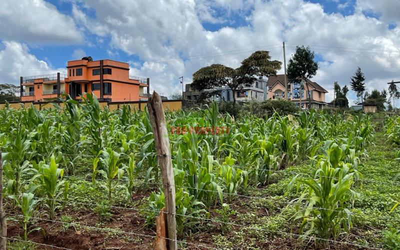 Residential Plot For Sale In Kikuyu, Gikambura Jambu-tv Road (in A Gated Community Concept).