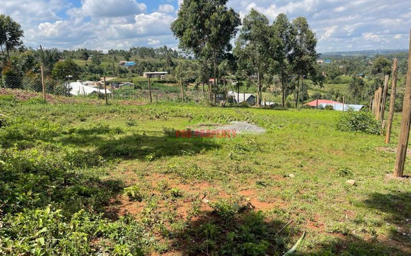 Residential Plot For Sale In Kikuyu, Kamangu (with Nice Views)