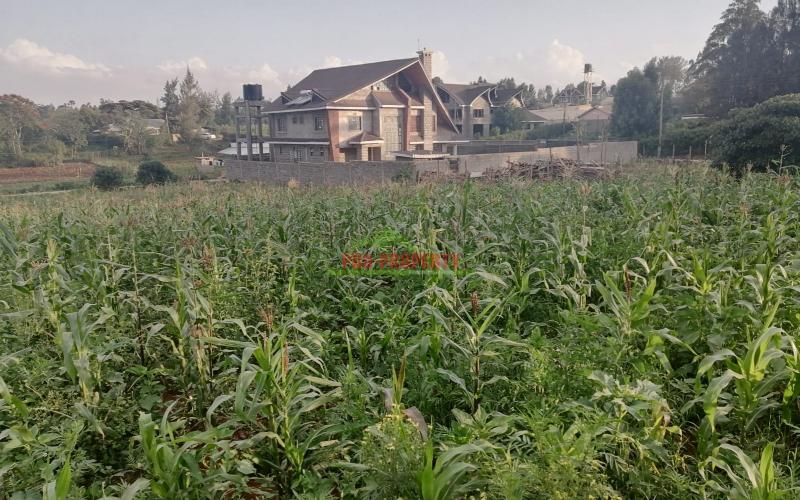 Prime Half Acre Plot For Sale In Kikuyu, Ondiri.
