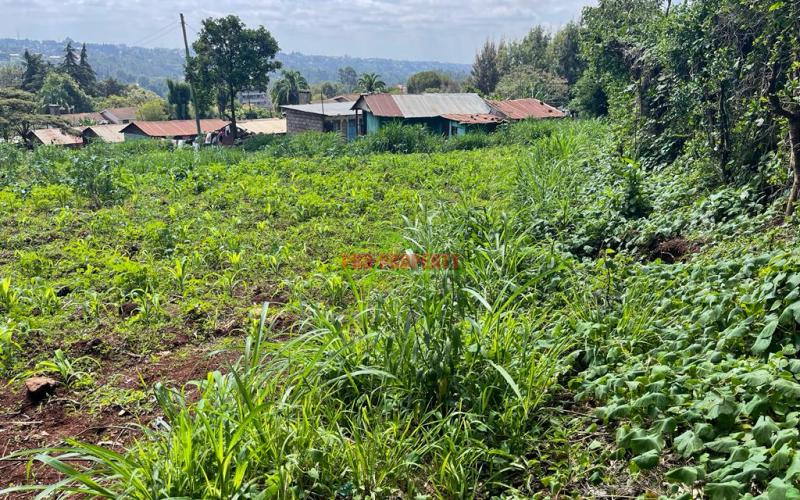 Commercial Plot For Sale In Kikuyu, Thogoto.
