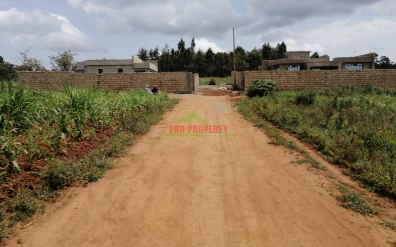 Prime Plot For Sale In Kikuyu, Lusigetti.