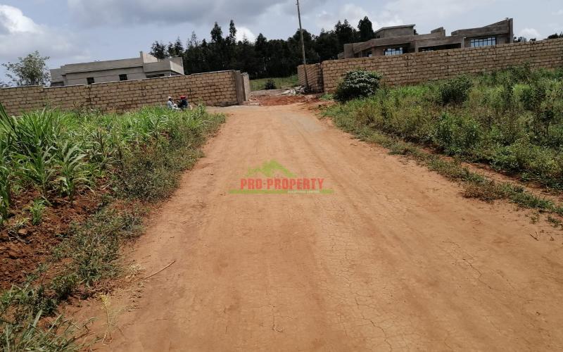 Prime Plot For Sale In Kikuyu, Lusigetti.