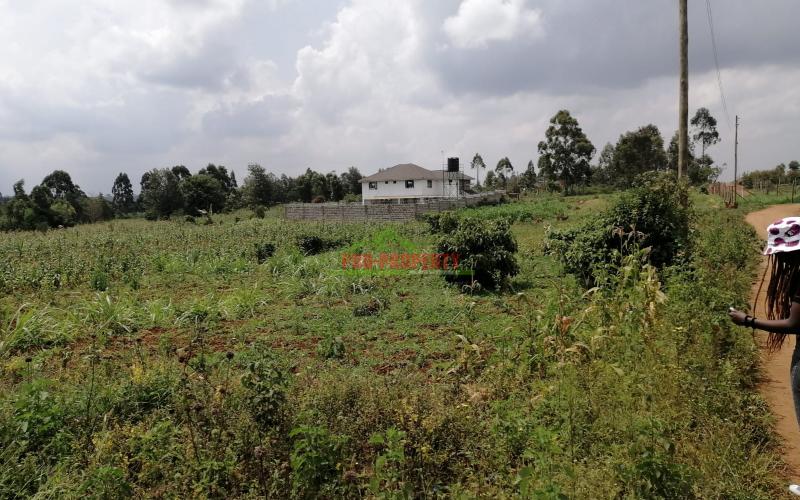 Prime Plot For Sale In Kikuyu, Lusigetti.