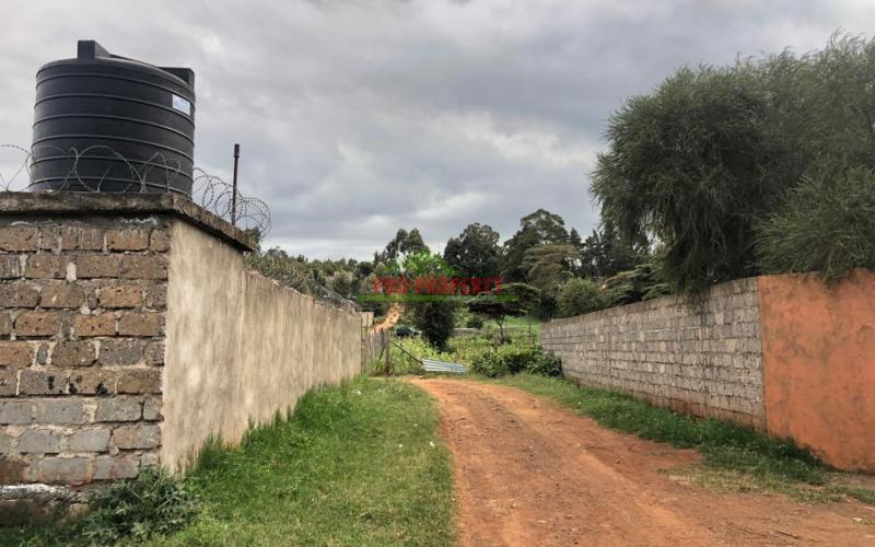 Prime Fenced Plot For Sale In Kikuyu, Gikambura.