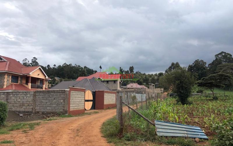 Prime Fenced Plot For Sale In Kikuyu, Gikambura.
