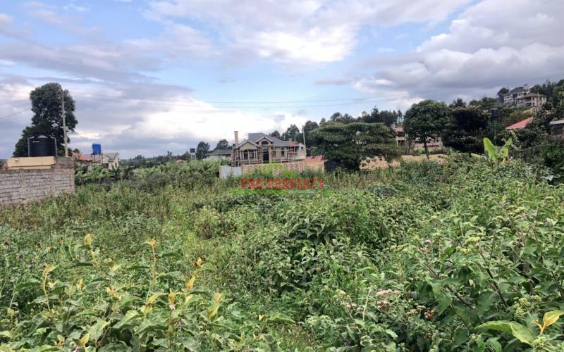 Prime Fenced Plot For Sale In Kikuyu, Gikambura.