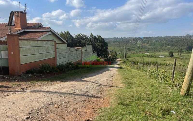 Prime Residential Plot For Sale In Kikuyu, Ondiri (kiambu County) With Amazing Views Of The Area And Kikuyu Town.