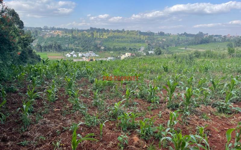 Prime Residential Plot For Sale In Kikuyu, Ondiri (kiambu County) With Amazing Views Of The Area And Kikuyu Town.