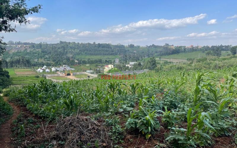 Prime Residential Plot For Sale in Kikuyu, Ondiri (Kiambu County) with Amazing Views of the Area and Kikuyu town.