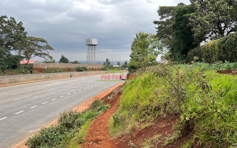 Prime Commercial 100x100 Plot For Sale In Kikuyu, Sigona (touching Tarmac).