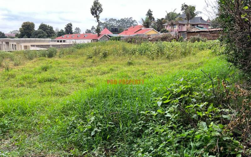 Prime Commercial 100x100 Plot For Sale In Kikuyu, Sigona (Touching Tarmac).