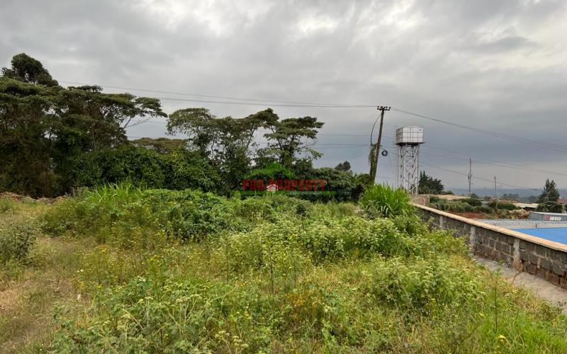 Prime Commercial 100x100 Plot For Sale In Kikuyu, Sigona (touching Tarmac).