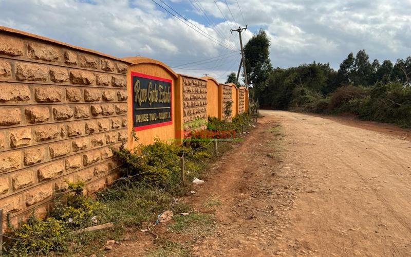 Prime Gated Community Plot For Sale In Kikuyu,lusingetti. (rose Gate Estate Phase 2).