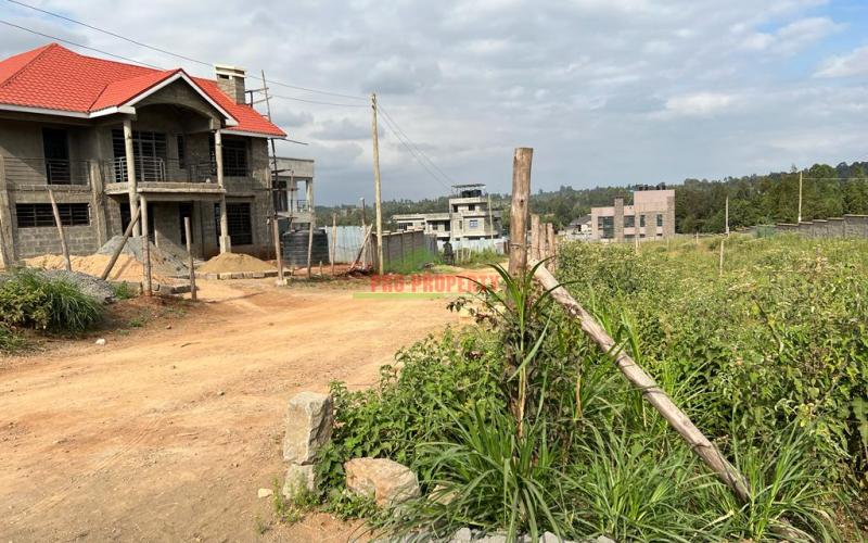 Prime Gated Community Plot For Sale In Kikuyu,lusingetti. (rose Gate Estate Phase 2).