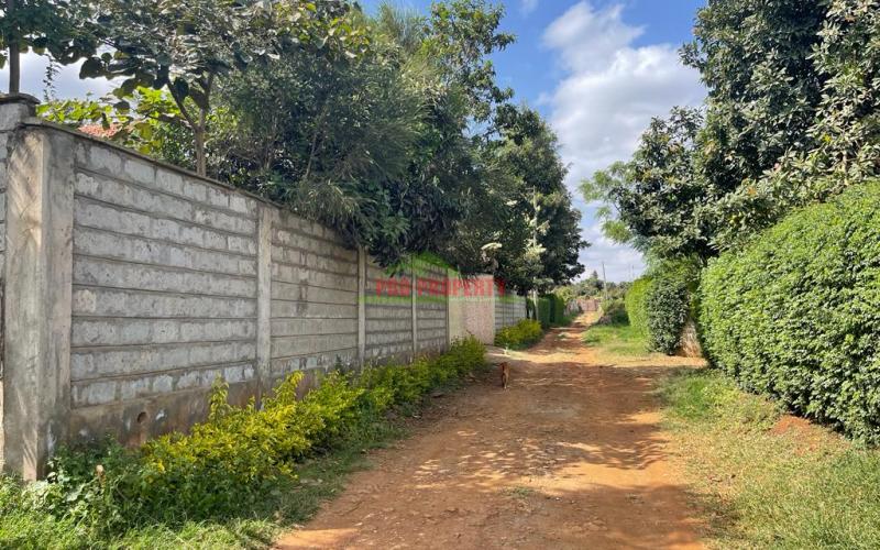 Residential Plot For Sale In Kikuyu, Ondiri Kiambu County.